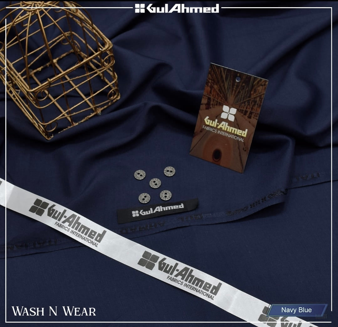 "Gul Ahmed" Premium Wash n Wear Suit for Men's - GA28