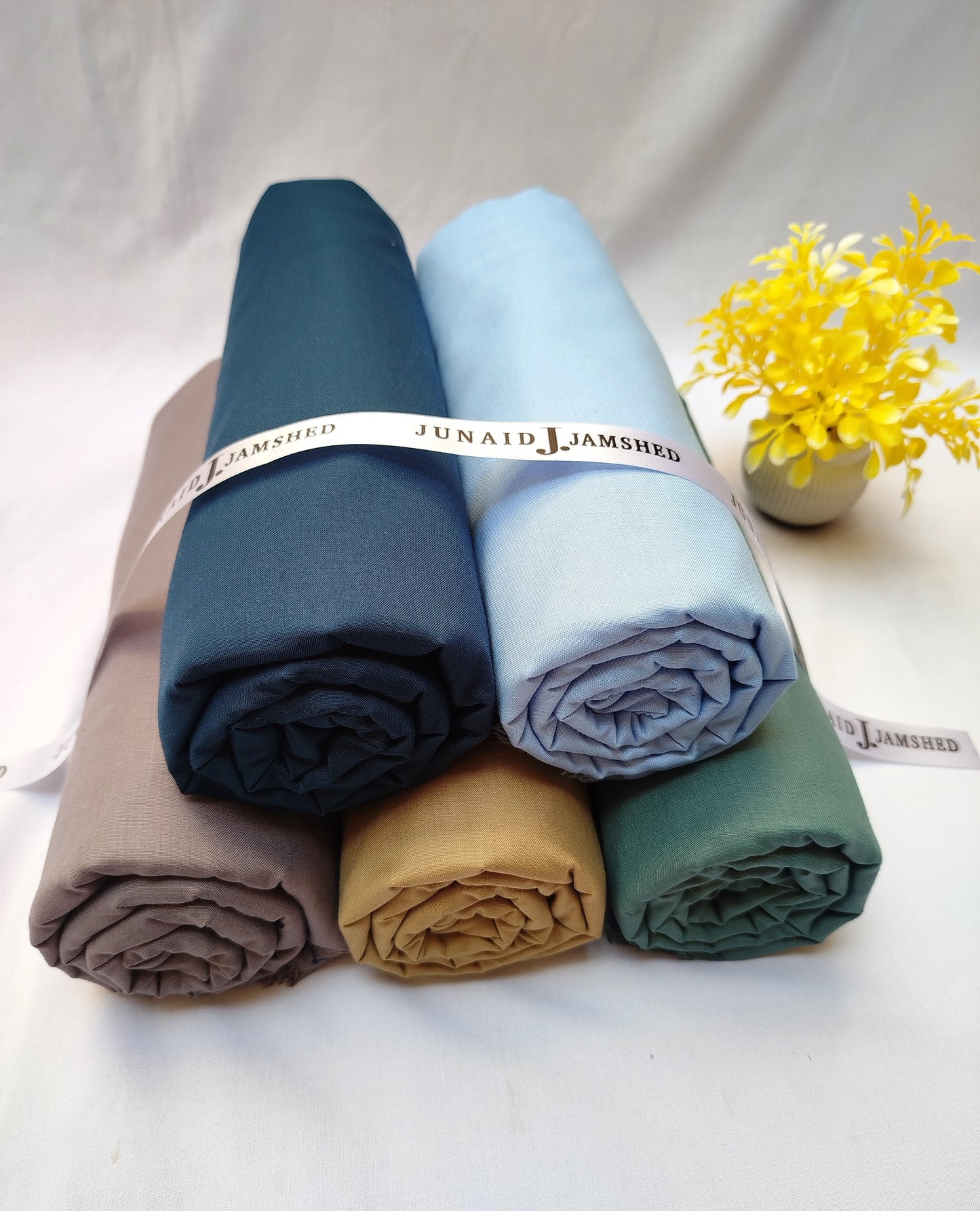 Pack of 5- J. Unstitched Wash n Wear Suits Bundle Deal - JB03