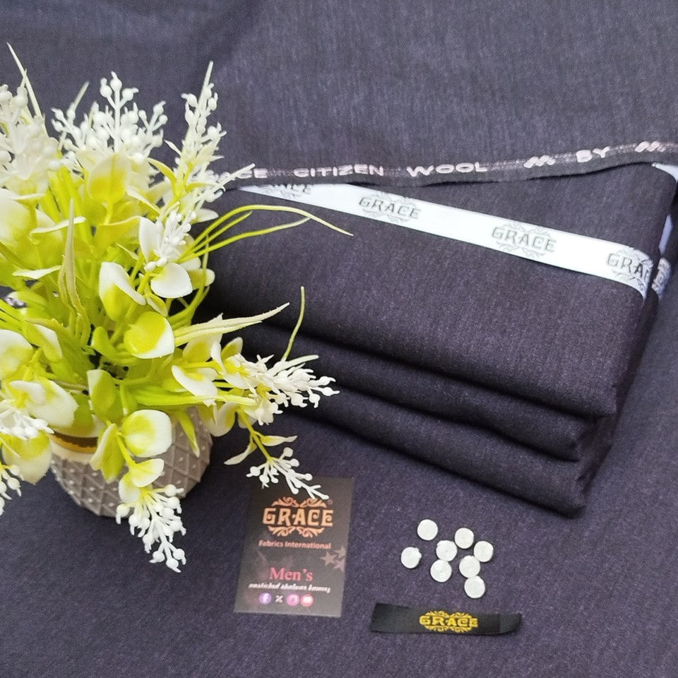 Grace Unstitched Winter Original Wool Suit for Men's-GCW05