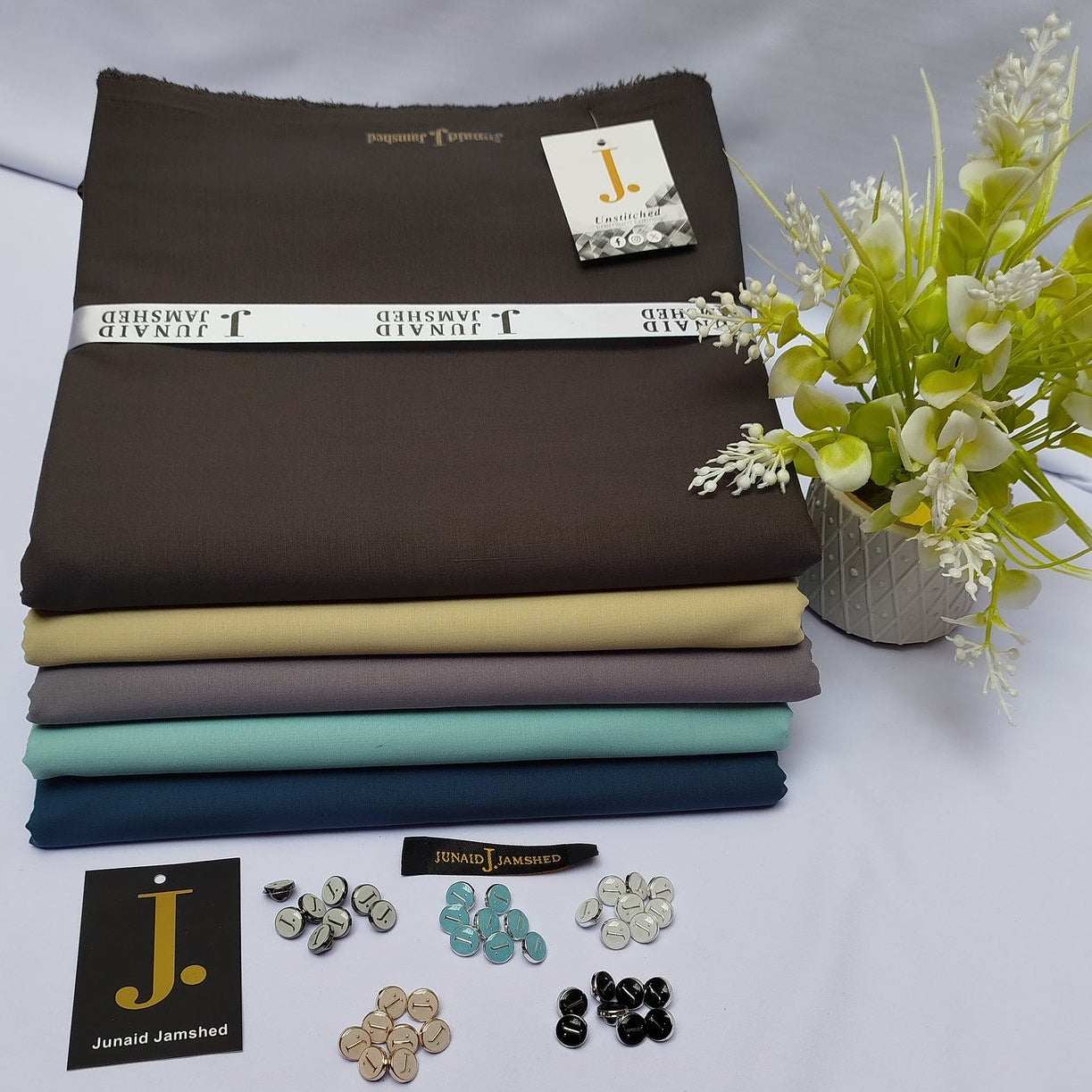 Pack of 5- J. Winter Wash n Wear Suits Bundle Deal - JW5B03