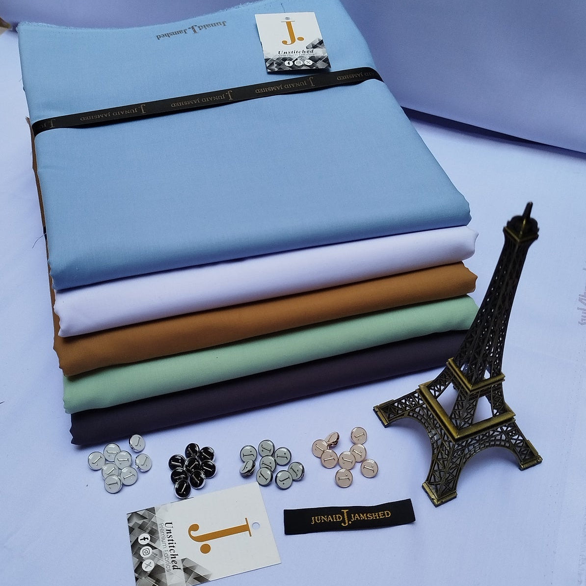 Pack of 5- J. Winter Wash n Wear Suits Bundle Deal - JW5B01