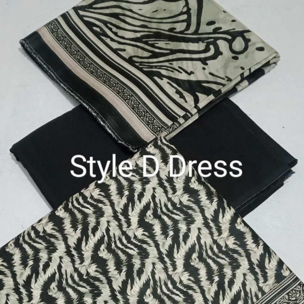 "Bin Saeed" Women Un-Stitched Printed Lawn 3PC - BS11