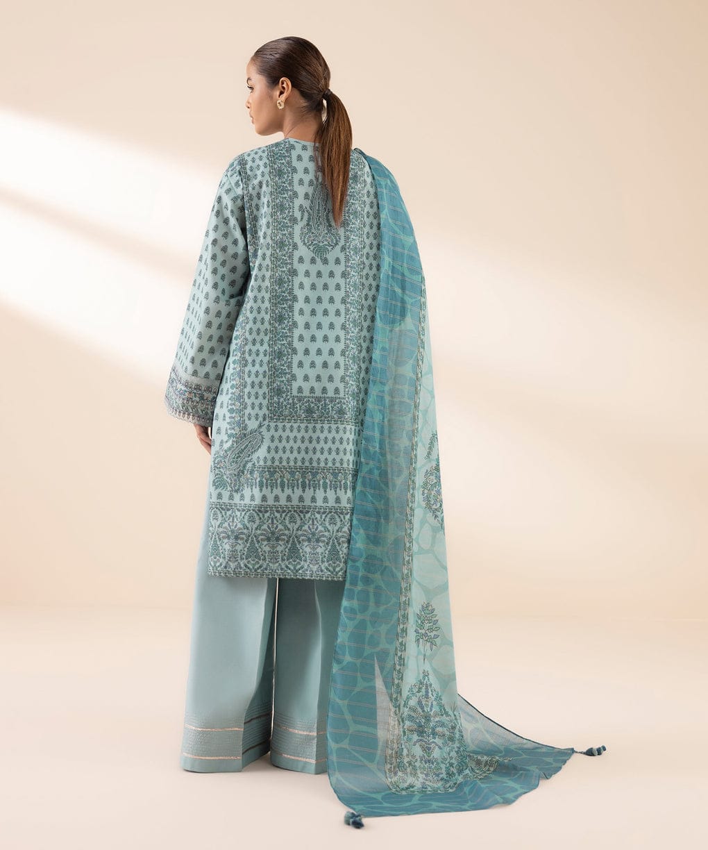 "Sapphire" Embroidered Lawn Suit 3PC-SP02