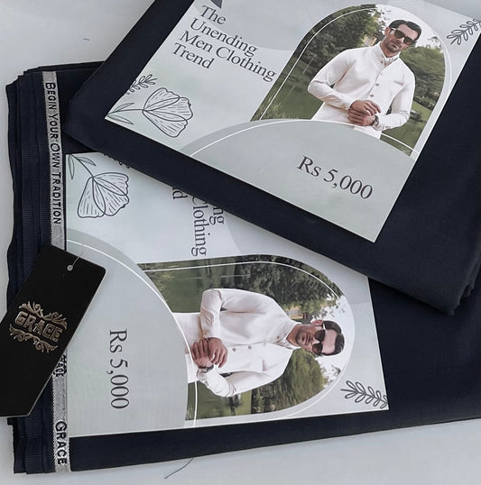 "Grace" Premium Wash n Wear Suit for Men's-GC31