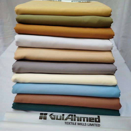 Pack of 10- Gul Ahmed Unstitched Wash n Wear Suits Bundle Deal 01