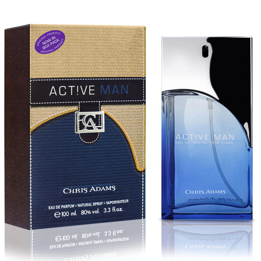 Chris Adams Active Man Perfume For Men - EDP - 100ml