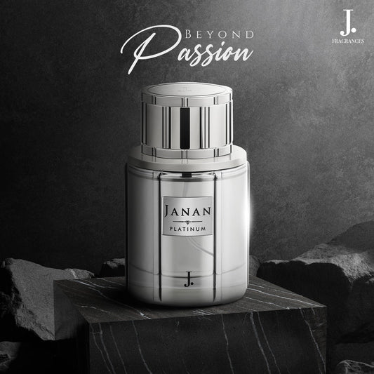 J. Janan Platinum Perfume For Men - 100ml