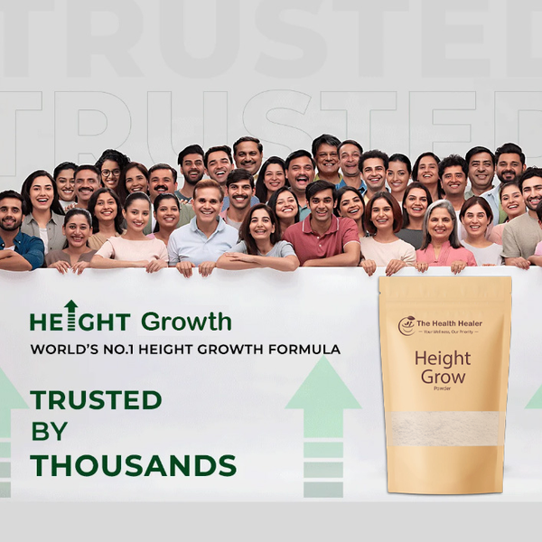 The Health Healer Height Grow Organic Powder
