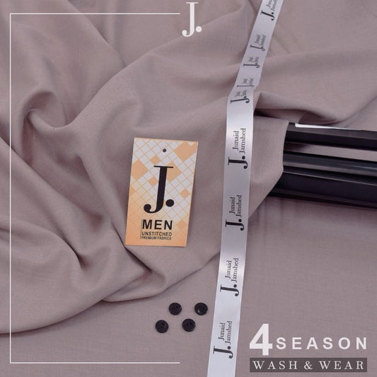 J. Unstitched Wash n Wear Suit for Men's-J05