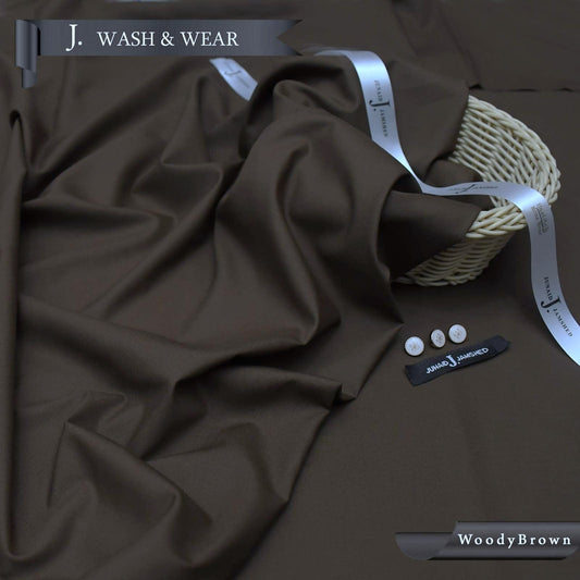 J. Unstitched Wash n Wear Suit for Men's-J08