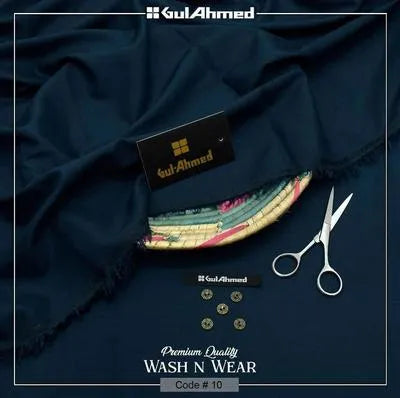 "Gul Ahmed" Premium Wash n Wear Suit for Men's - GA23