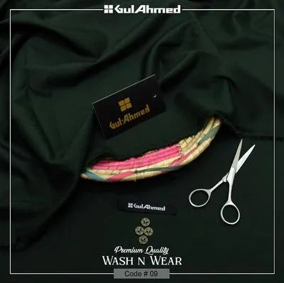 "Gul Ahmed" Premium Wash n Wear Suit for Men's - GA26