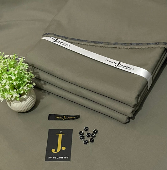 J. Unstitched Wash n Wear Suit for Men's-J32