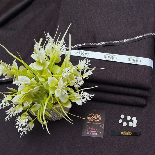 Grace Unstitched Winter Original Wool Suit for Men's-GCW07