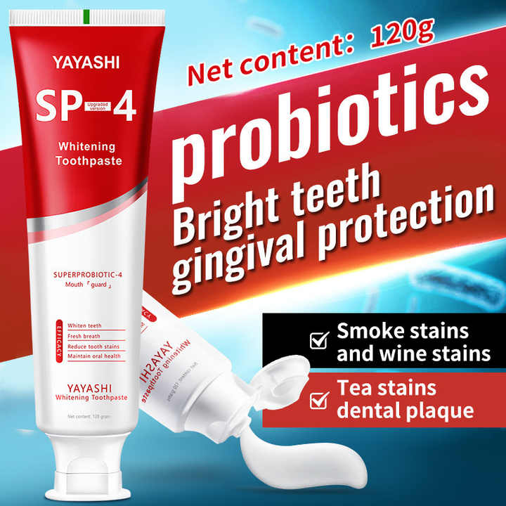 Yayashi SP-4 Deep Cleaning Teeth Whitening Toothpaste