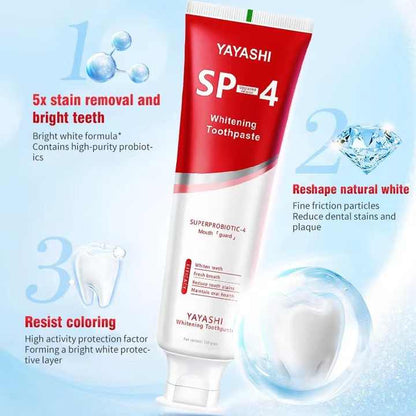 Yayashi SP-4 Deep Cleaning Teeth Whitening Toothpaste