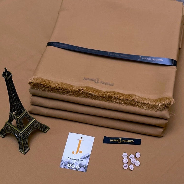 J. Unstitched Premium Winter Wash n Wear Suit for Men's-JW13