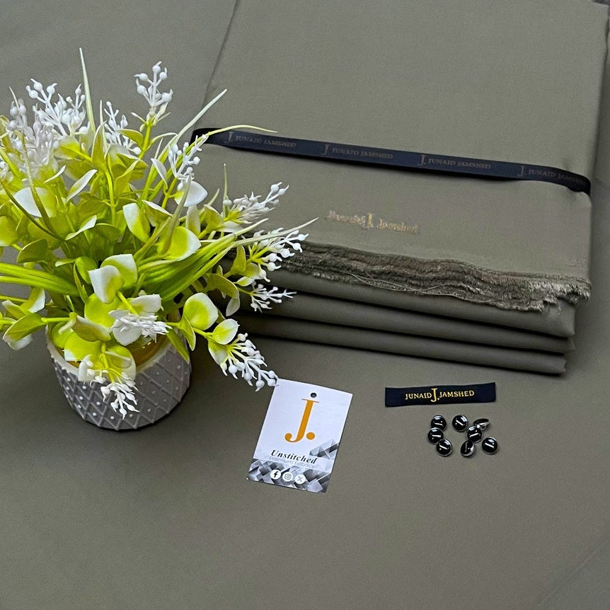 J. Unstitched Premium Winter Wash n Wear Suit for Men's-JW15