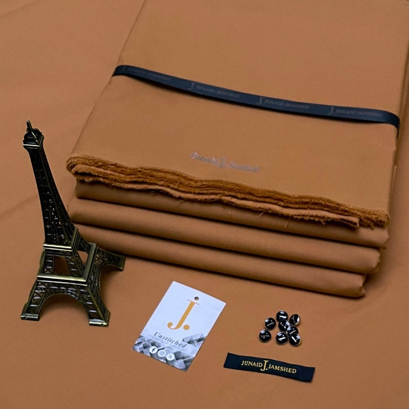 J. Unstitched Premium Winter Wash n Wear Suit for Men's-JW17