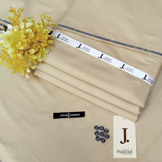 J. Unstitched Wash n Wear Suit for Men's-J06