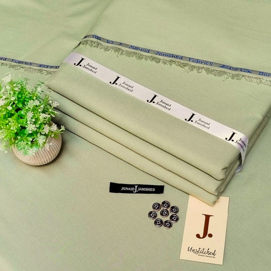 J. Unstitched Wash n Wear Suit for Men's-J07