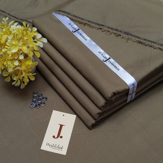 J. Unstitched Wash n Wear Suit for Men's-J25