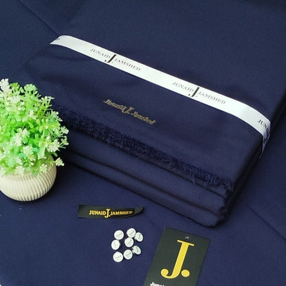 J. Unstitched 4 Season Wash n Wear Suit for Men's-J14