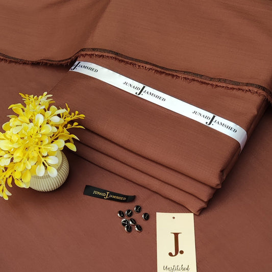 J. Unstitched Wash n Wear Suit for Men's-J10