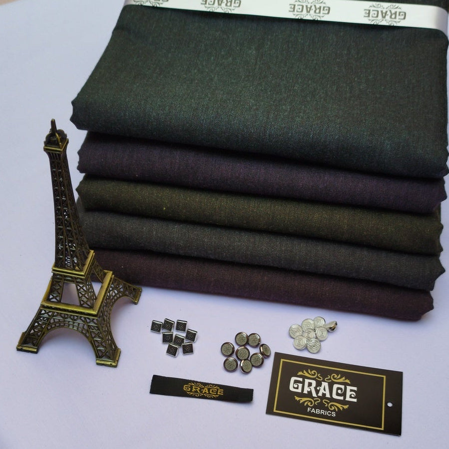 Pack of 5- Grace Winter Premium Wool Suits - GC5B01