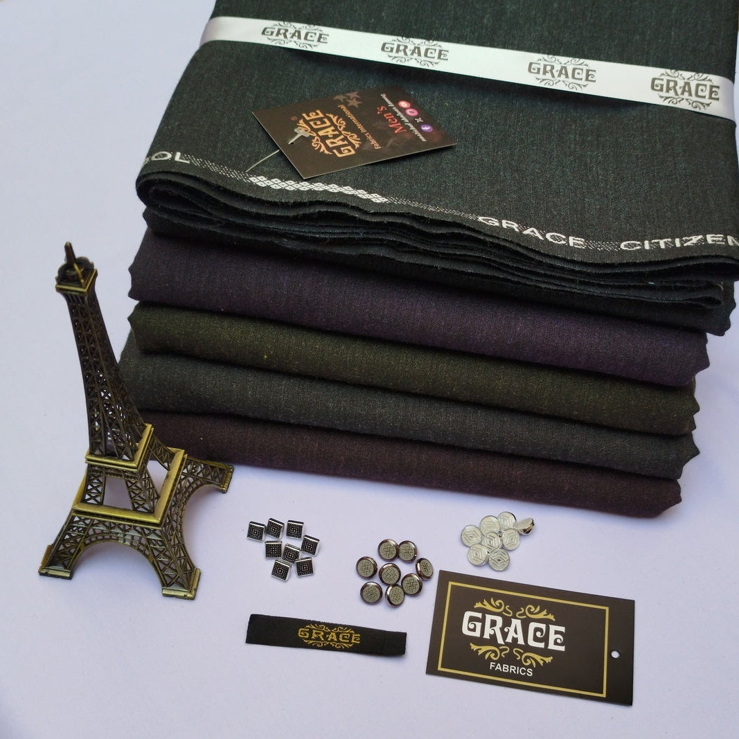 Pack of 5- Grace Winter Premium Wool Suits - GC5B01