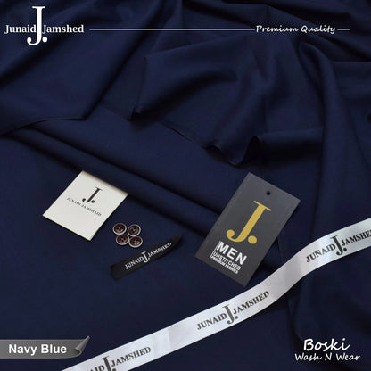 J. Unstitched 4 Season Wash n Wear Suit for Men's-J14