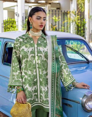 "Paltar" Women Un-Stitched Printed Lawn 3PC-Dastoor Vol. 13 -PL10
