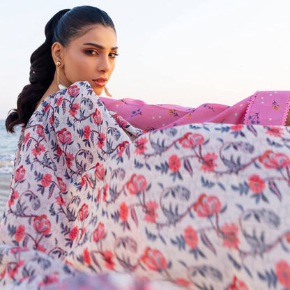 "Salina Regalia" Women Un-Stitched Printed Lawn 3PC -03