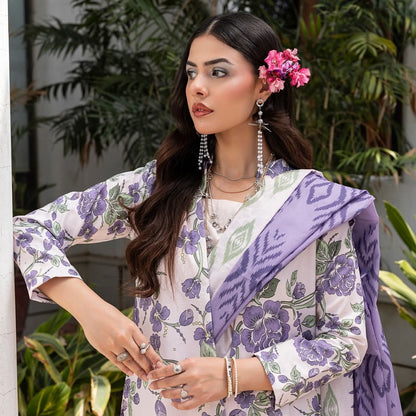 "Paltar" Women Un-Stitched Printed Lawn 3PC-Dastoor Vol. 13 -PL12