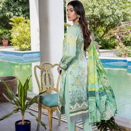 "Paltar" Women Un-Stitched Printed Lawn 3PC-Dastoor Vol. 13 -PL08