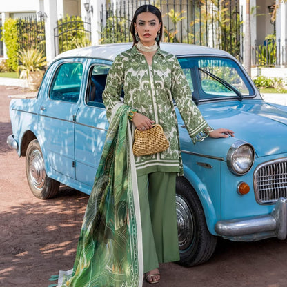 "Paltar" Women Un-Stitched Printed Lawn 3PC-Dastoor Vol. 13 -PL10
