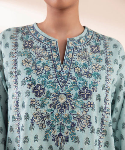 "Sapphire" Embroidered Lawn Suit 3PC-SP02