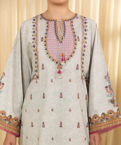 "Sapphire" Embroidered  Lawn Suit 3PC-SP04