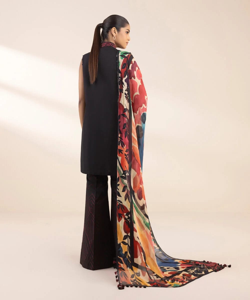 "Sapphire" Embroidered  Lawn Suit 3PC-SP05