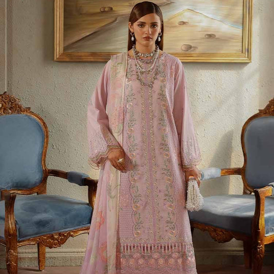 "Periwina by Gull Jee" Luxury Embroidered  Lawn Suit 3PC-GJP 05