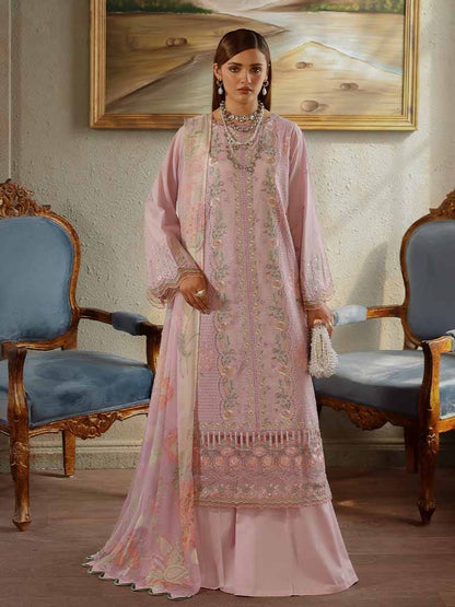 "Periwina by Gull Jee" Luxury Embroidered  Lawn Suit 3PC-GJP 05